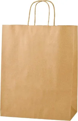 Produktbild von Famanu Papiertüten 30 Stück - Mittelgroß 250x110x310mm