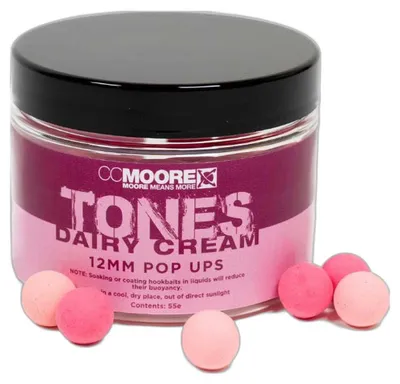 Produktbild von CC Moore Dairy Cream Tones Pop Ups 12mm - 30g Boilies