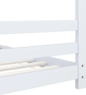 Zdjęcie produktu dla vidaXL Rama łóżka dziecięcego biała sosna 90x200 cm