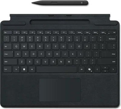 Image de Microsoft 8X8-00150 Microsoft Surface Pro 8/9 Type Cover + Pen Italy Black