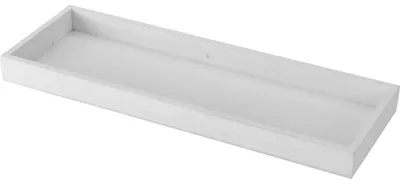 Obrázok produktu pre Prodex Tácka Obdĺžnik Drevo Biely 40 X 14 cm 670700