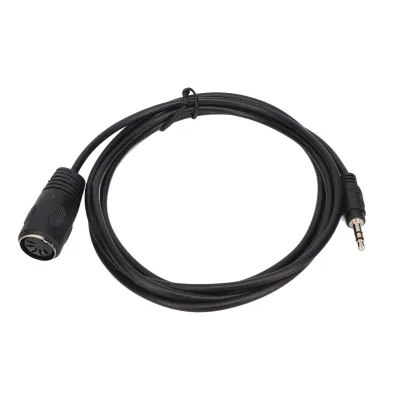 Image de Câble DIN 5 broches vers 3,5 mm,Câble DIN 5 broches femelle vers 3,5 mm mâle,Câble adaptateur audio DIN 5 broches vers 3,5 mm,Câble convertisseur DIN 5 broches vers 3,5 mm,Câble adaptateur DIN 5 broches,Câble adaptateur 3,5 mm