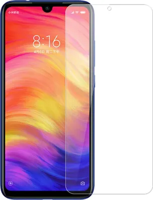 Image de Film de protection en verre trempé 9H pour écran de Xiaomi Redmi Note 7 / Note 7 Pro - Protection renforcée - Lot de 2