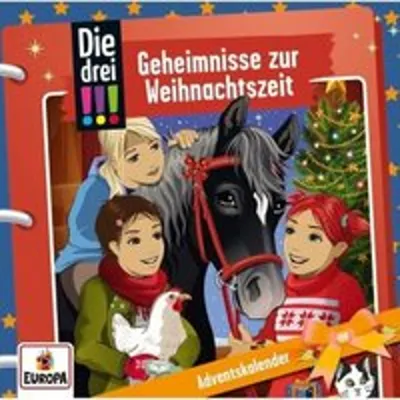 Produktbild von Die drei !!!: Advenstkalender -  Geheimnisse zu Weihnachtszeit