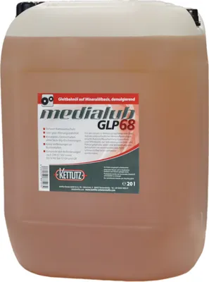 Produktbild von KETTLITZ-Medialub GLP 68 Gleitbahnöl / Bettbahnöl auf Mineralölbasis, demulgierend - 20 Liter Gebinde