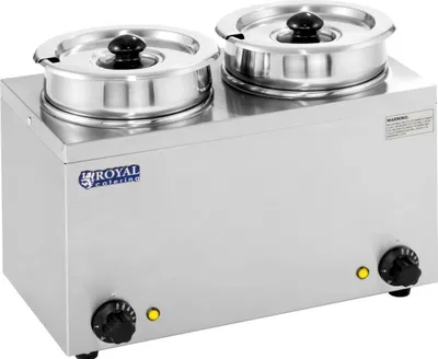 Produktbild von Elektrischer Suppenwärmer Bain-Marie 300W 230V 2 x 3,8L