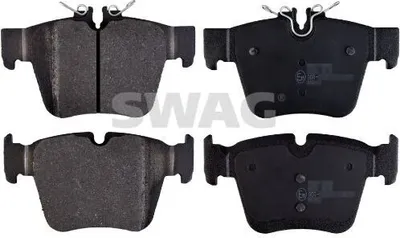 Produktbild von SWAG Bremsbeläge Satz Hinten Bremsklötze passend für MERCEDES-BENZ C-Klasse T-modell (S205) 10 91 6978