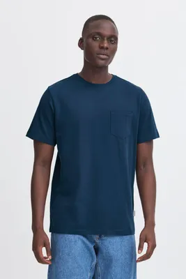 Immagine prodotto di Blend BHBenni, maglietta a maniche corte da uomo, 100% cotone, vestibilità regular