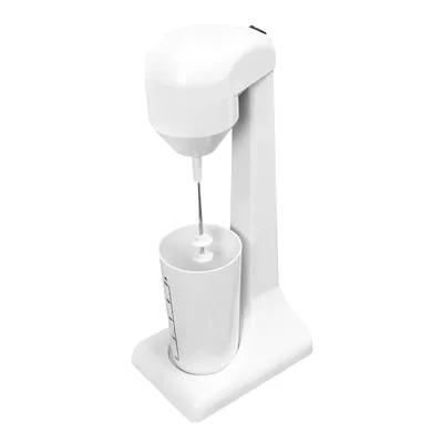 Produktbild von 500ml elektrisch Milchaufschäumer mit 2 Gäng Getränkemixer Weiß