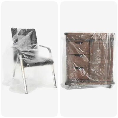 Image de Feuille anti-poussière 6 pcs Transparent 400 x 500 cm HDPE