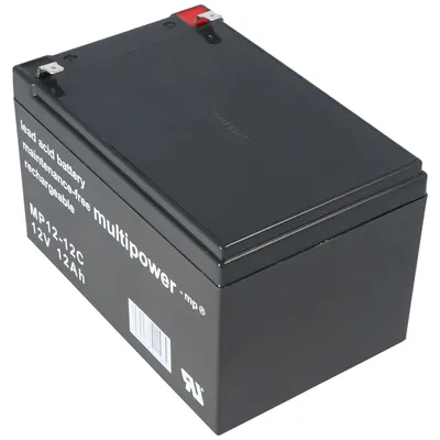Zdjęcie produktu dla Multipower MP12-12C Akumulator kwasowo-ołowiowy 12 Volt 12Ah Odporny na cykle, cykliczny