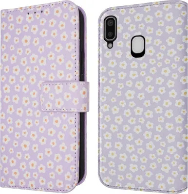 Zdjęcie produktu dla imoshion Design Bookcase dla Samsung Galaxy A20e - White Daisy