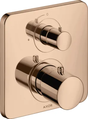 Image de hansgrohe AXOR Citterio M thermostat encastré avec vanne d'arrêt, 34705300