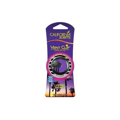 Zdjęcie produktu dla Samochodowy odświeżacz powietrza California Scents Vent Clip Verry Berry Strawberry