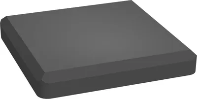 Produktbild von DesignFence 210717121800006 Zaun, Grauschwarz, 10 x 10 x 1.5 cm