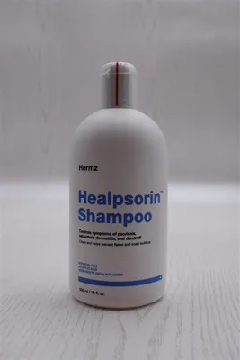 Produktbild von Healpsorin Shampoo 500 ml – Spezialpflege für gereizte Kopfhaut & Psoriasis