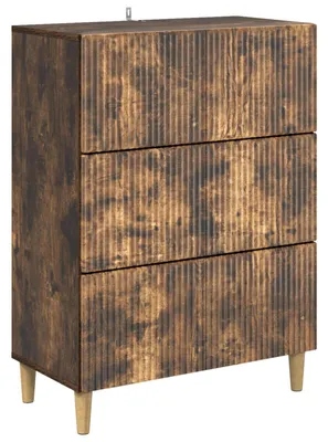 Obrázek produktu pro Skříň se zásuvkami Kouřový dub 66 x 34,5 x 90 cm