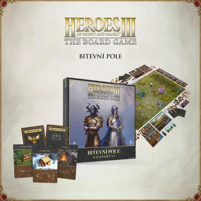 Obrázek produktu pro XZONE Heroes of Might and Magic III - Bitevní pole (CZ)