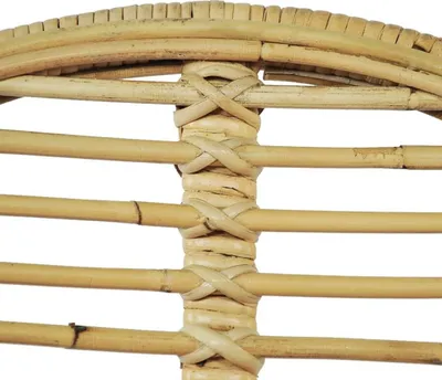 Produktbild von vidaXL Esszimmerstühle 2 Stk. Natur Rattan