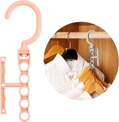 Immagine prodotto di GANCIO PER ARMADIO Organizzatore per guardaroba Organizzatore per camicie ROSA