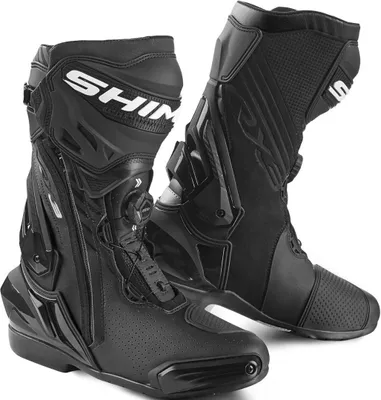 Produktbild von SHIMA VRX-3 perforierte Motorrad Stiefel, schwarz/weiß, 47