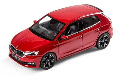 Obrázek produktu pro Škoda model Fabia A07 model 1:43 červená Velvet