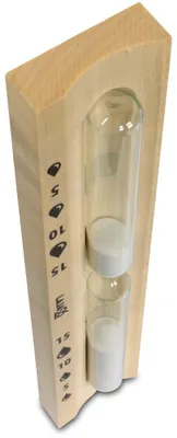 Produktbild von LaJa26 Sauna Sanduhr ''Konkav'' weißer Sand