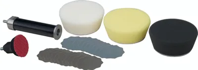 Image de Proxxon 29070 Grinding and polishing set grinding disc Ø 30 mm, 80 mm 7 Parts