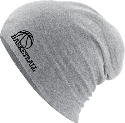 Produktbild von Huuraa Beanie Basketball Ball Heather Grey One Size Baumwolle und Elasthan Mütze Geschenkidee