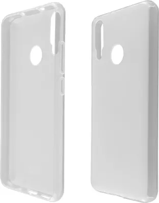 Produktbild von caseroxx Schutz-Hülle TPU-Hülle kompatibel mit Beafon M6s, Gummi Handy Tasche weiß-transparent