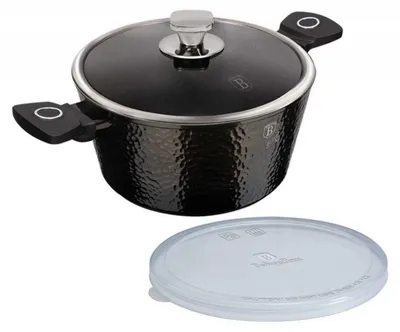 Zdjęcie produktu dla Berlinger Haus garnek tytanowy 24cm Primal Gloss 12692
