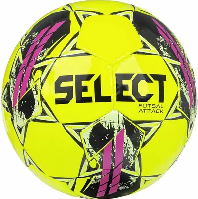Image de Select Futsal Attack V22 (Shiny) Football - Jaune  | Taille: SZ. FUTSAL