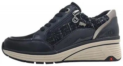 Image de Relife Damenschuhe Schnürschuhe Sportive sportlicher Schnürer Schwarz Freizeit