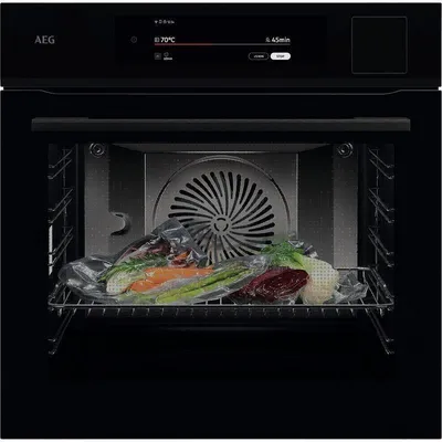 Zdjęcie produktu dla AEG NBP9S831AB, Średni, Kuchenka elektryczna, 70 l, 3500 W, 70 l, Para kombi