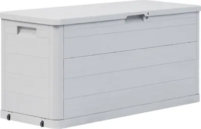 Produktbild von Garten-Aufbewahrungsbox 280 L Hellgrau