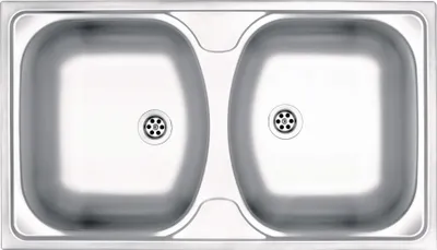 Immagine prodotto di 2-bowl steel sink