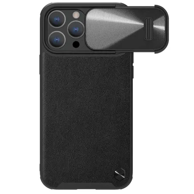 Obrázek produktu pro Nillkin CamShield Leather S Apple iPhone 14 Pro Max black