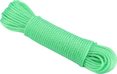 Zdjęcie produktu dla sznur nylonowy 20 m Sznur do bielizny Ogród Kemping na zewnątrz (zielony)