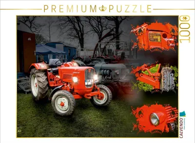 Produktbild von Calvendo Oldtimer Traktor Güldner 1000 Teile Puzzle quer 640x480mm, Roder Peter; 7302158