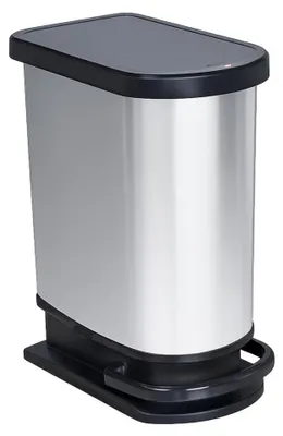 Zdjęcie produktu dla ROTHO Treteimer Paso mono 50l silber 153129 7610859186317