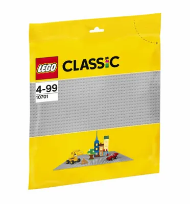 Immagine prodotto di LEGO® 38x38 Piastre di base grigio chiaro costruibili su un lato - 10701 NUOVO! Quantità 2x