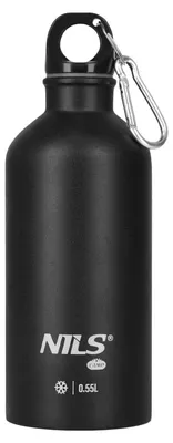 Immagine prodotto di Bottiglia da viaggio 550 ml nera - a prova di perdite, portatile