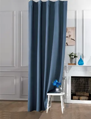 Produktbild von Gardinella - Vorhang VENTUNA BLAU 130 cm x 175 cm