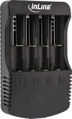 Zdjęcie produktu dla InLine - Batterieladegerät - 12 Watt - 1 A (01287L)