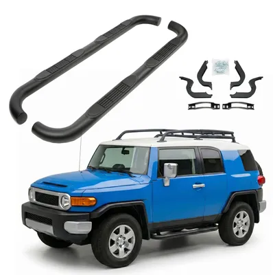 Obrázok produktu pre J&J Automotive | Bočné nerezové rámy pre Toyota FJ Cruiser 5D 2007-2013