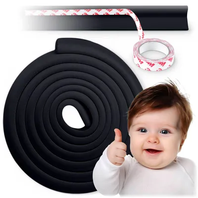Produktbild von Ricokids 798711 Schwarzes Schaumstoff-Sicherheitsband 6 m