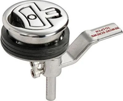Produktbild von Luken Verschluß AISI316 mit Schloß Ø60 mm , 1 Stück