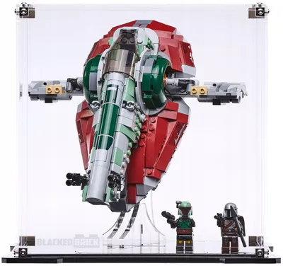 Produktbild von Blacked Brick Vitrine für LEGO® Star Wars 75312 – Boba Fetts Raumschiff