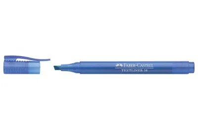 Produktbild von FABER-CASTELL Textmarker Textliner 38 blau