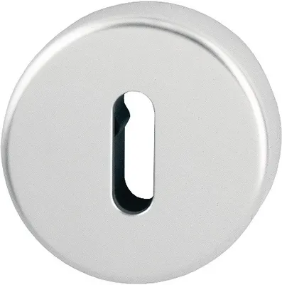 Produktbild von Schlüsselrosetten-Paar 42KVS Alu.F1/naturf.Schildst.9mm OB rd.